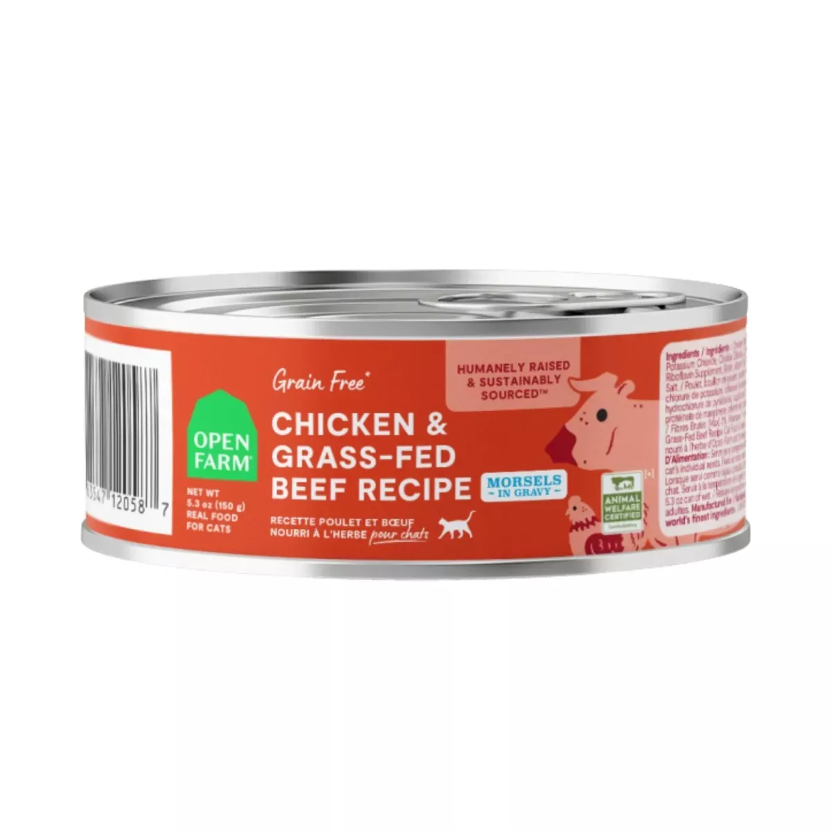 Open Farm Morsels Wet Cat Food - Chicken & Beef Recipe