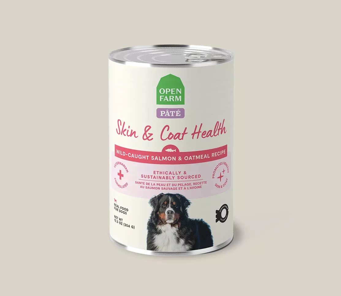 Open Farm - Pollock & Salmon Skin & Coat Health Pâté 12.5oz