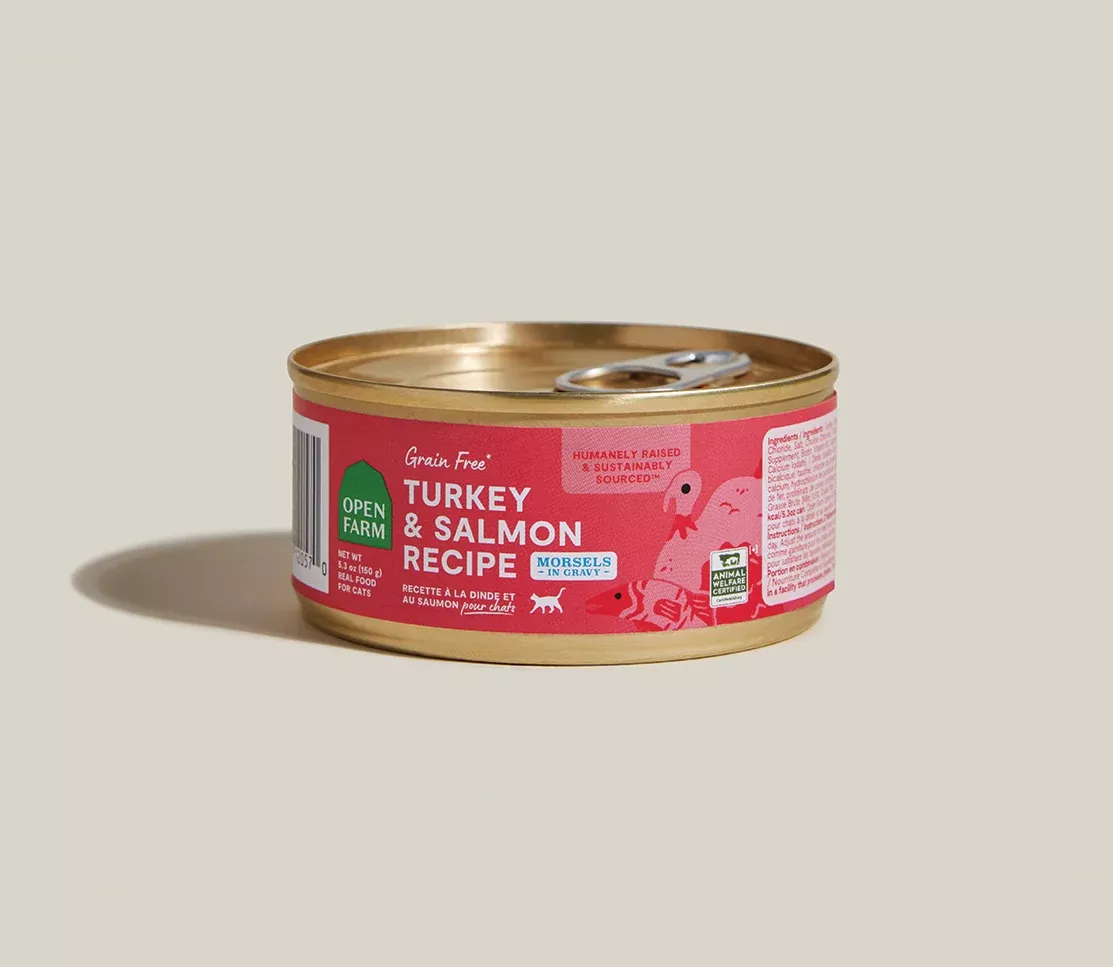 Open Farm - Turkey & Salmon Morsels in Gravy 5.3oz
