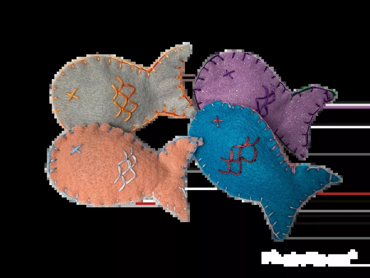 Organic Cat-Nip Fish Cat Toy!