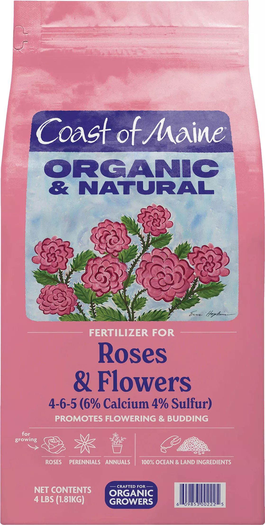 Organic & Natural Fertilizer For Roses & Flowers