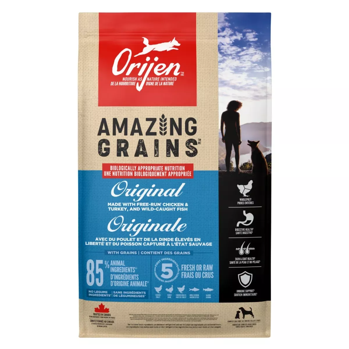 Orijen Amazing Grains Dry Dog Food - Original