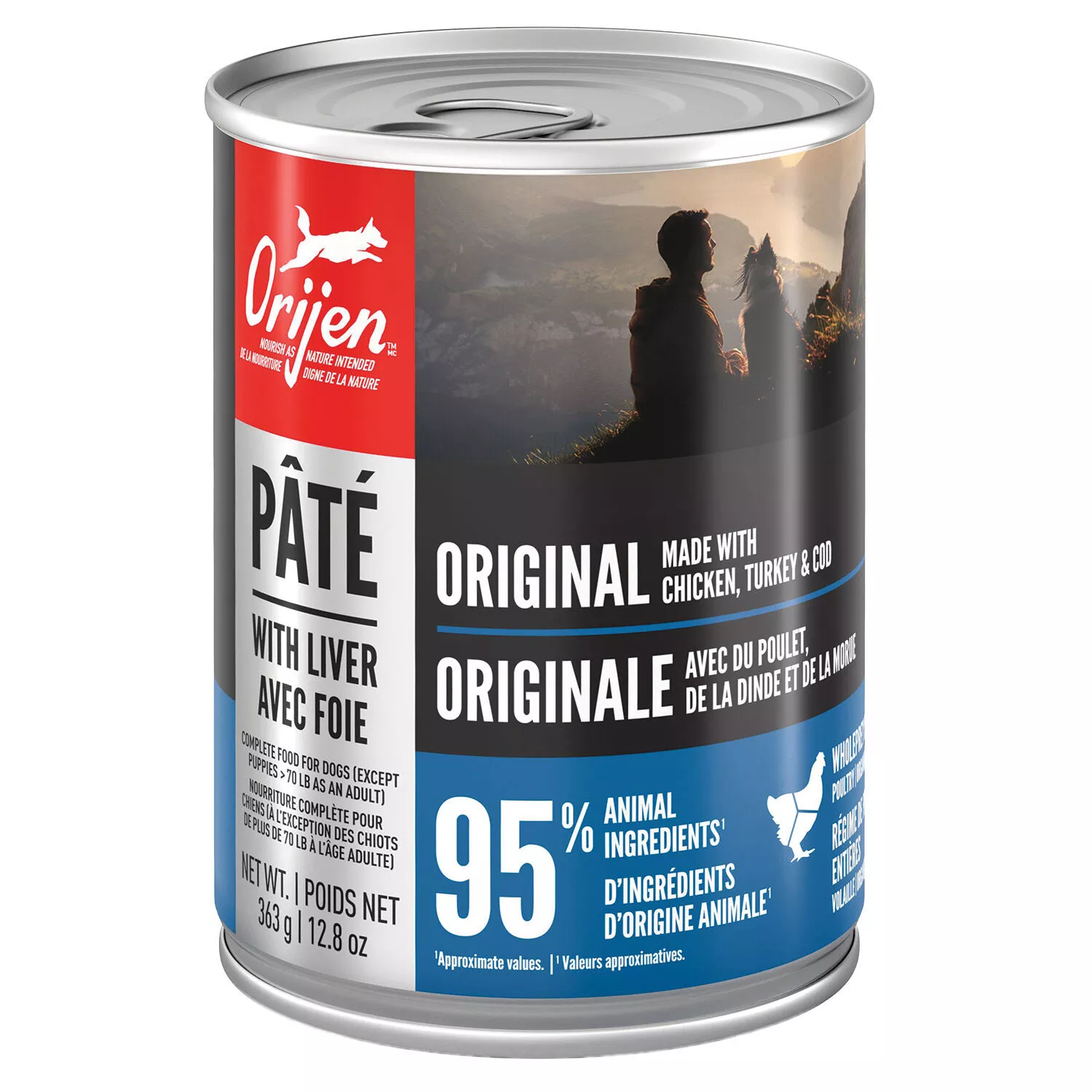 Orijen, Can, Adult - Original with Liver - Wet Dog Food