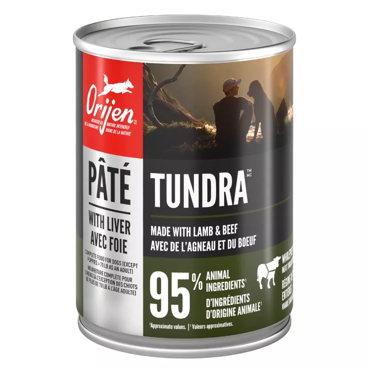 Orijen Pâté with Liver Wet Dog Food - Tundra