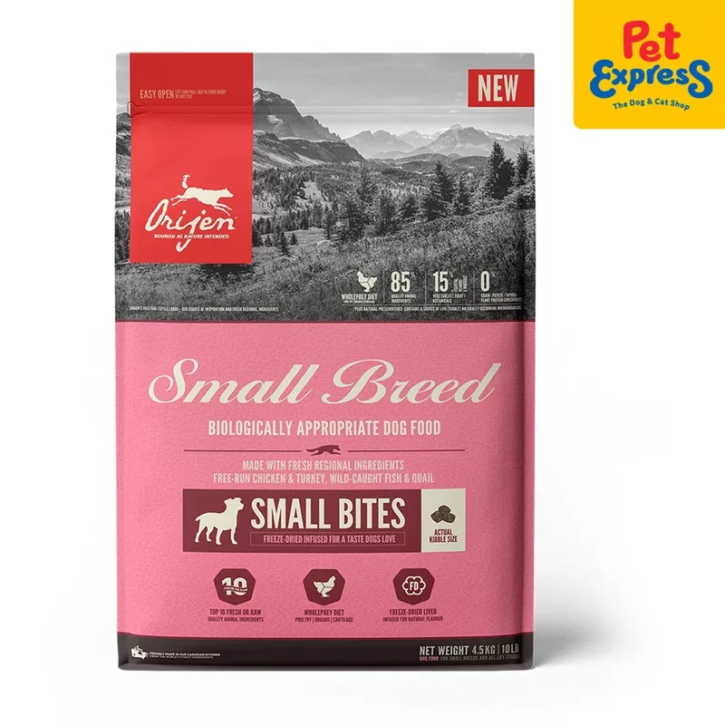 Orijen Small Breed Dry Dog Food 4.5kg