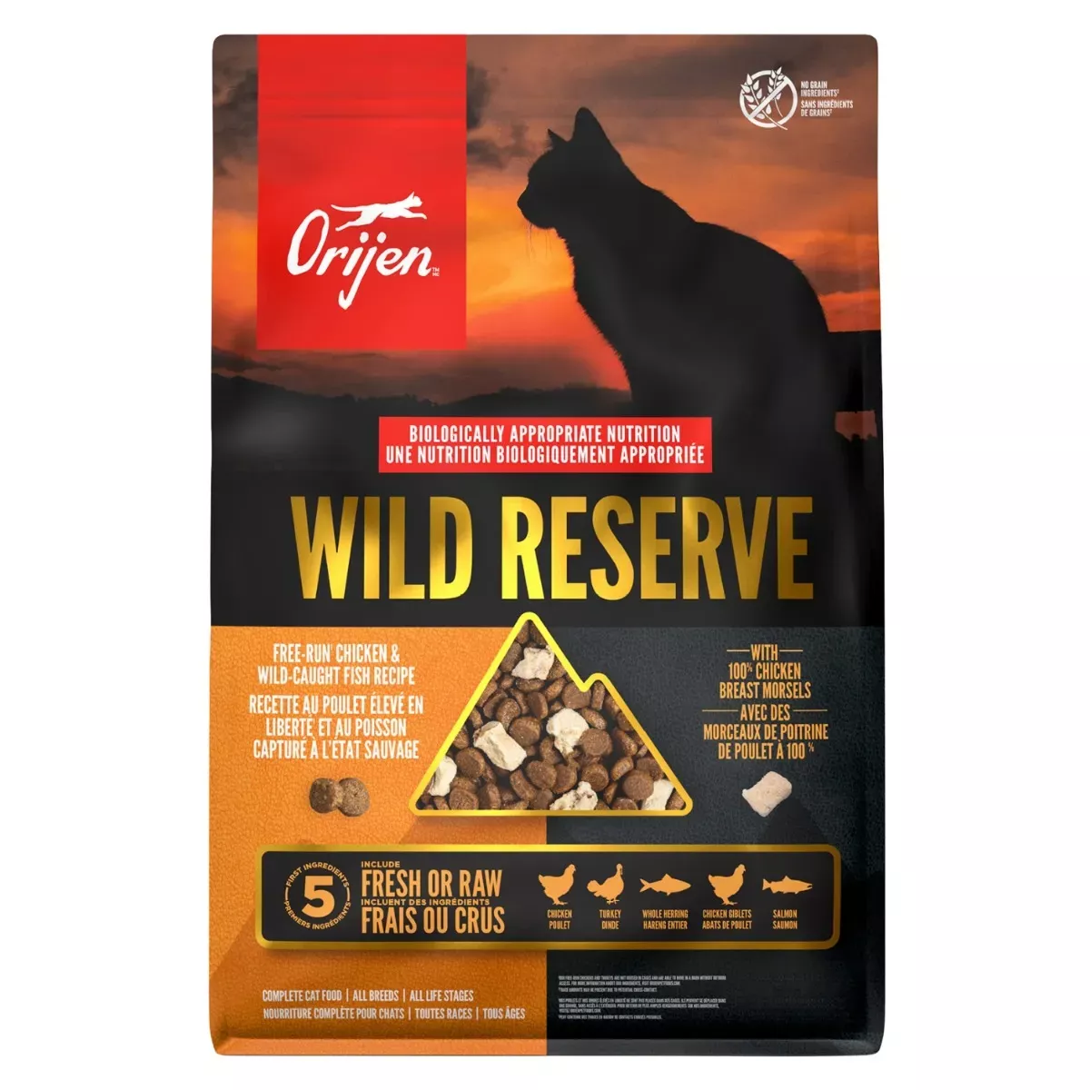Orijen Wild Reserve Dry Cat Food - Chicken & Fish Recipe