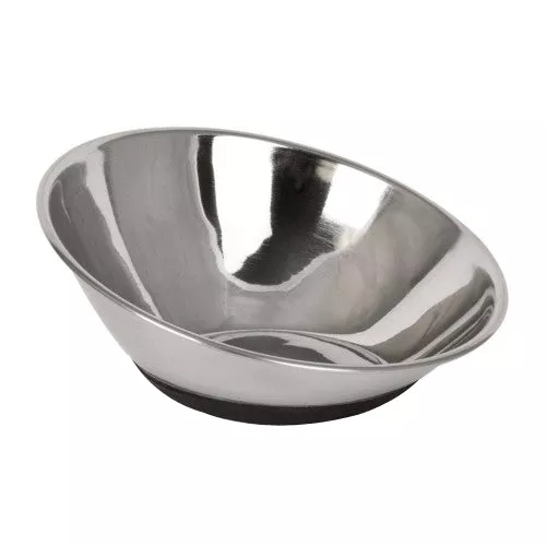 OurPets, Tilt-A-Bowl Silver Small, 1 Each
