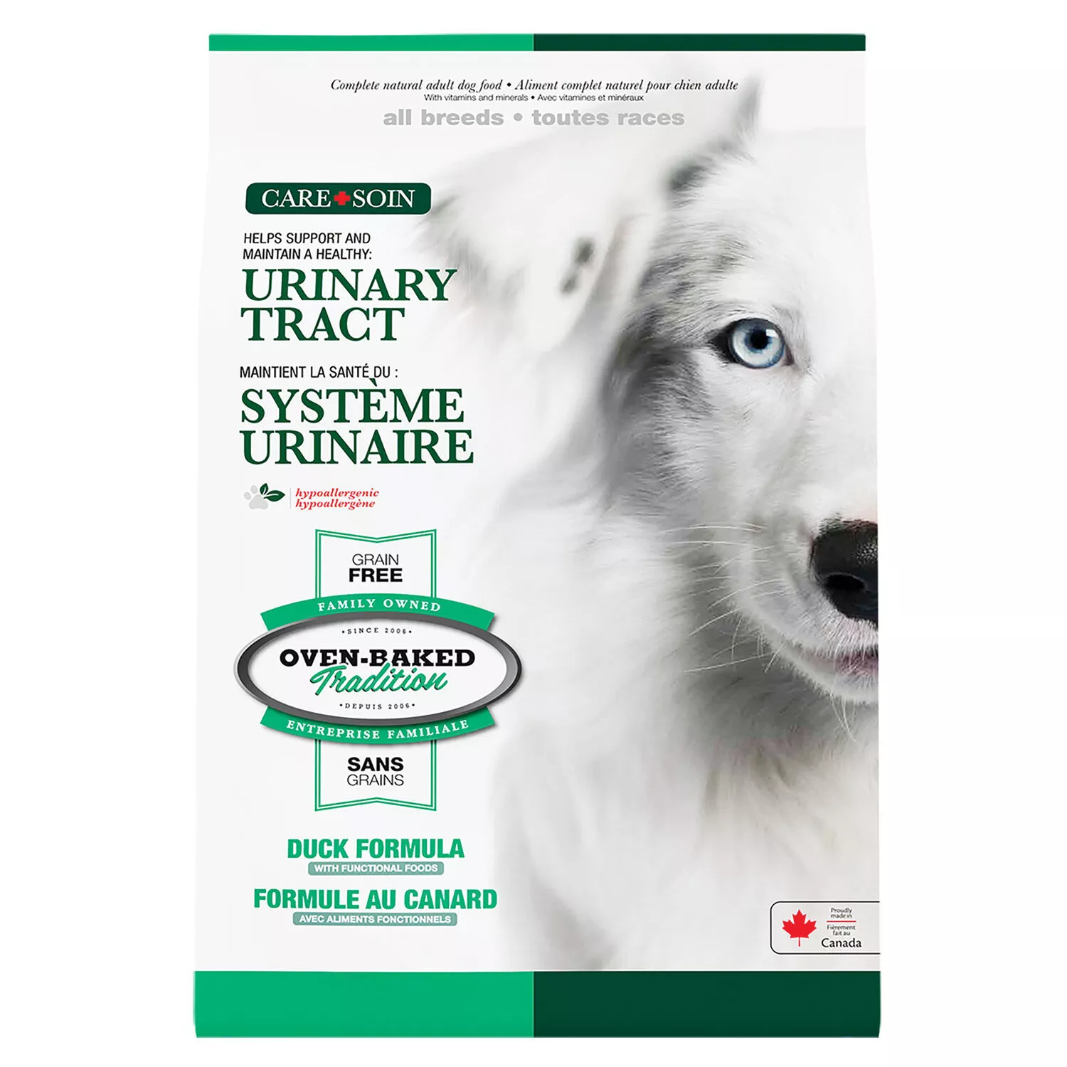 Oven Baked, Adult - Urinary - GF Duck - Dry Dog Food