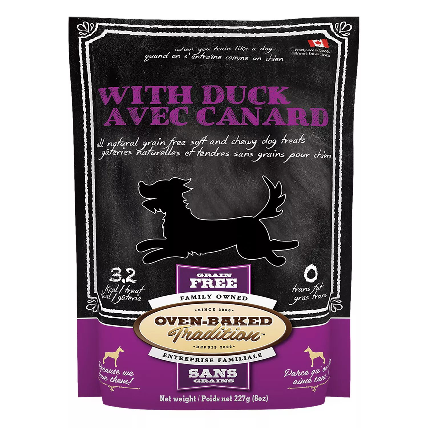 Oven Baked, GF Soft and Chewy Duck - Dog Treats