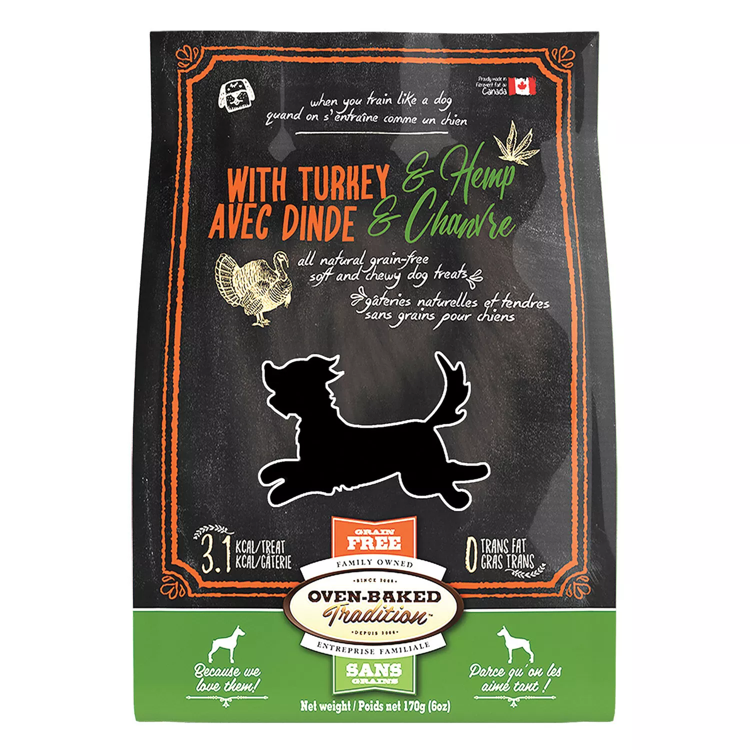 Oven Baked, GF Soft and Chewy TRKY & Hemp - Wet Dog Food