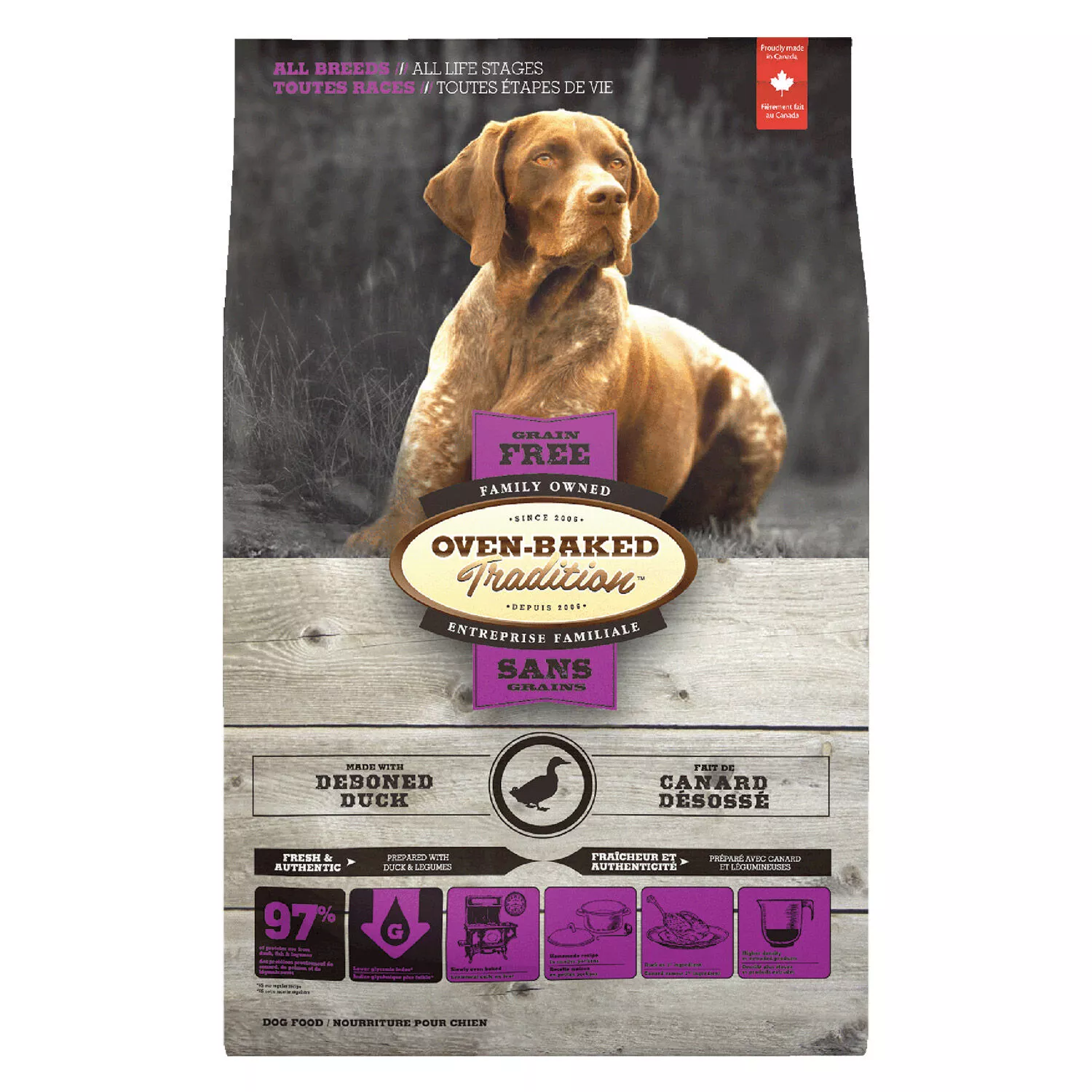 Oven Baked, Grain-Free Duck - Dry Dog Food