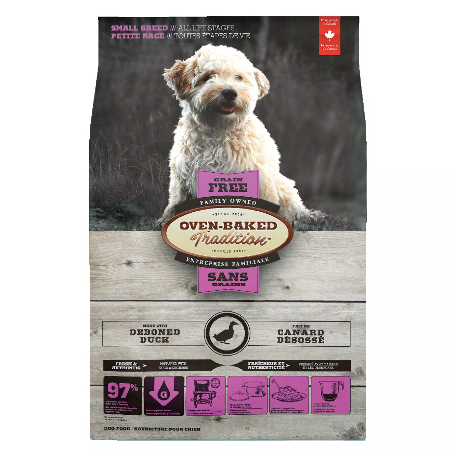 Oven Baked, SB GF Duck - Dry Dog Food