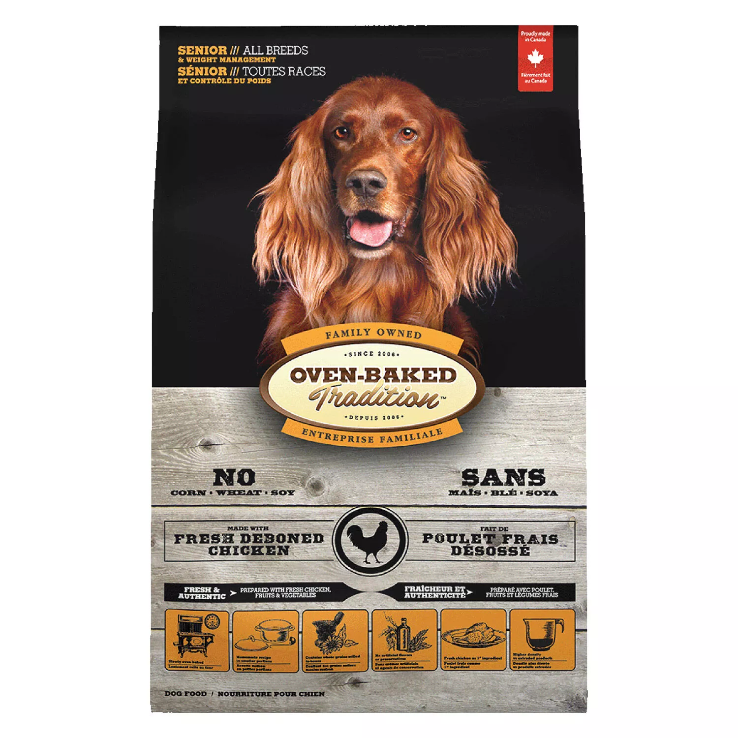 Oven Baked, Senior Chicken Recipe - Dry Dog Food
