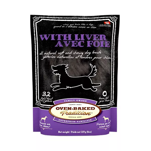 Oven-Baked Tradition All Natural Soft & Chewy Dog Treats - Liver