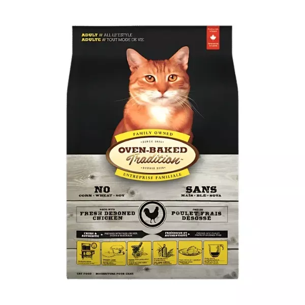 Oven-Baked Tradition Dry Food for Adult Cats - Chicken