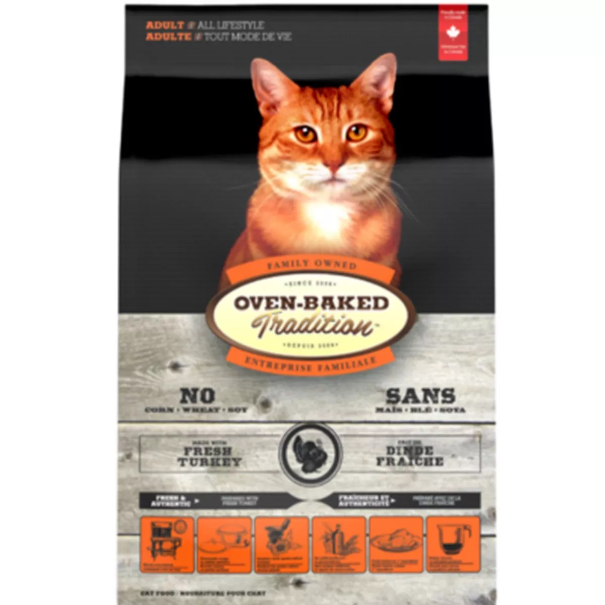 Oven Baked Tradition Turkey Adult Cat Food