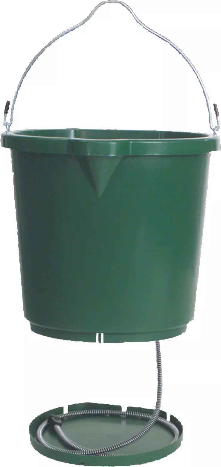 Oversized Heated Flat-Back Bucket
