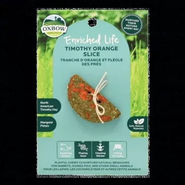 Oxbow Animal Health Enriched Life - Timothy Orange Slice