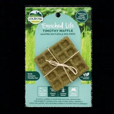 Oxbow Animal Health Enriched Life - Timothy Waffle