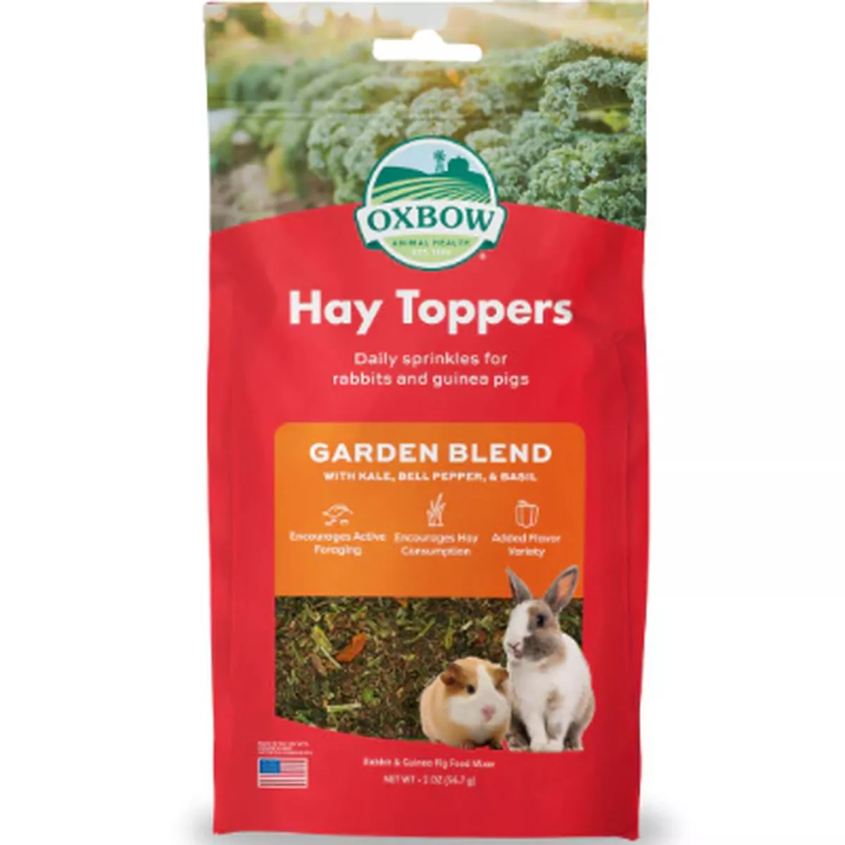 Oxbow Animal Health Garden Blend Small Animal Hay Topper