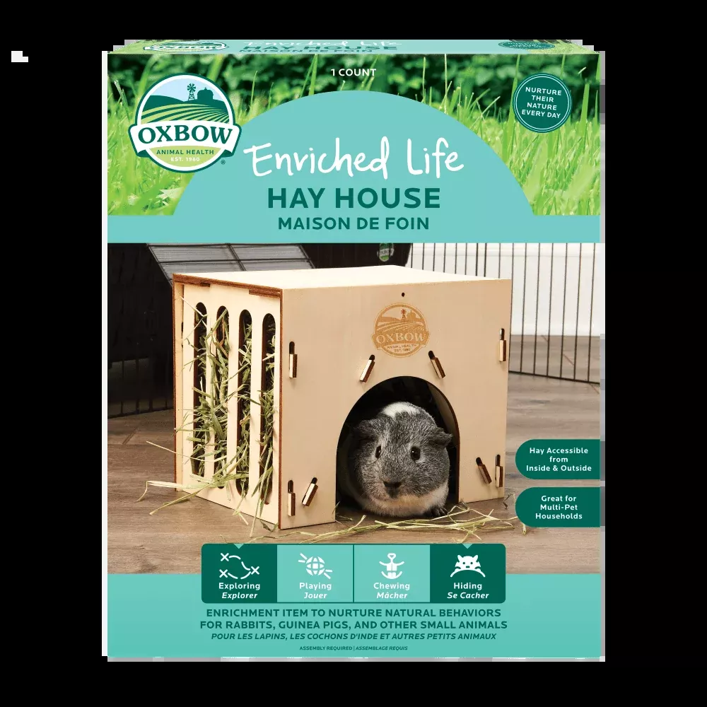 Oxbow Enriched Life Hay House for Guinea Pig