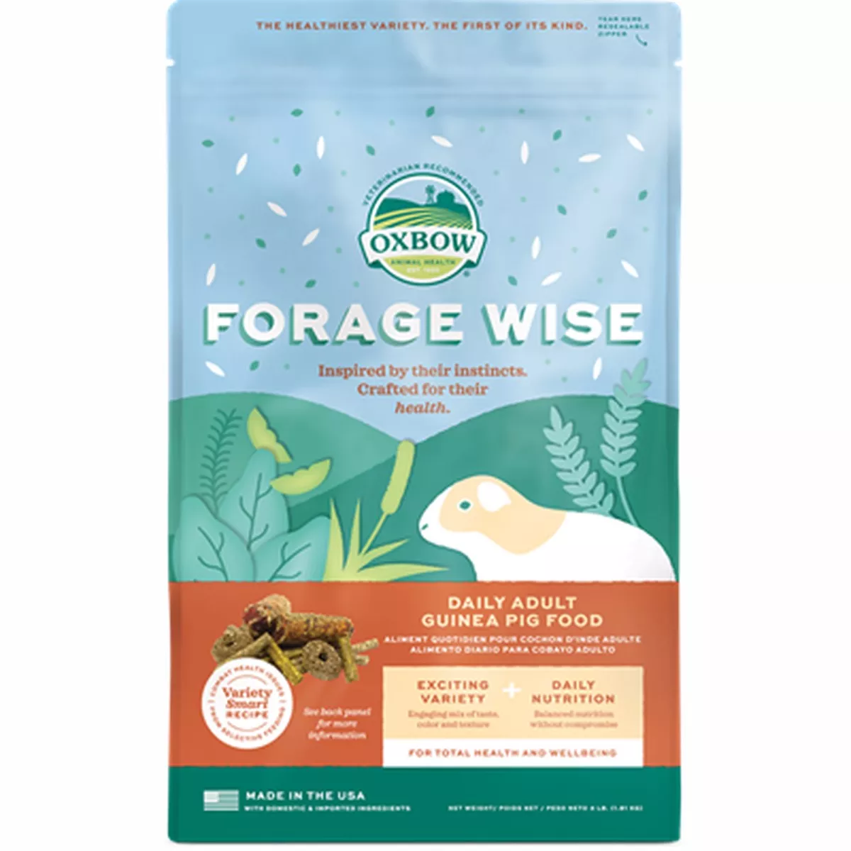 Oxbow Forage Wise Adult Guinea Pig Food