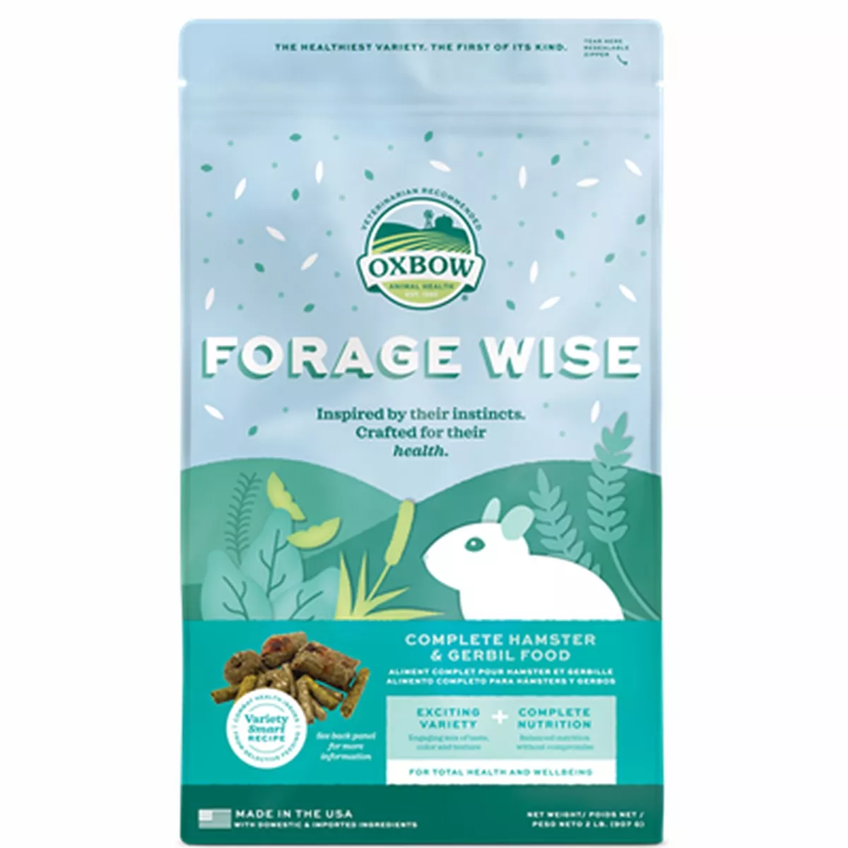 Oxbow Forage Wise Hamster & Gerbil Food
