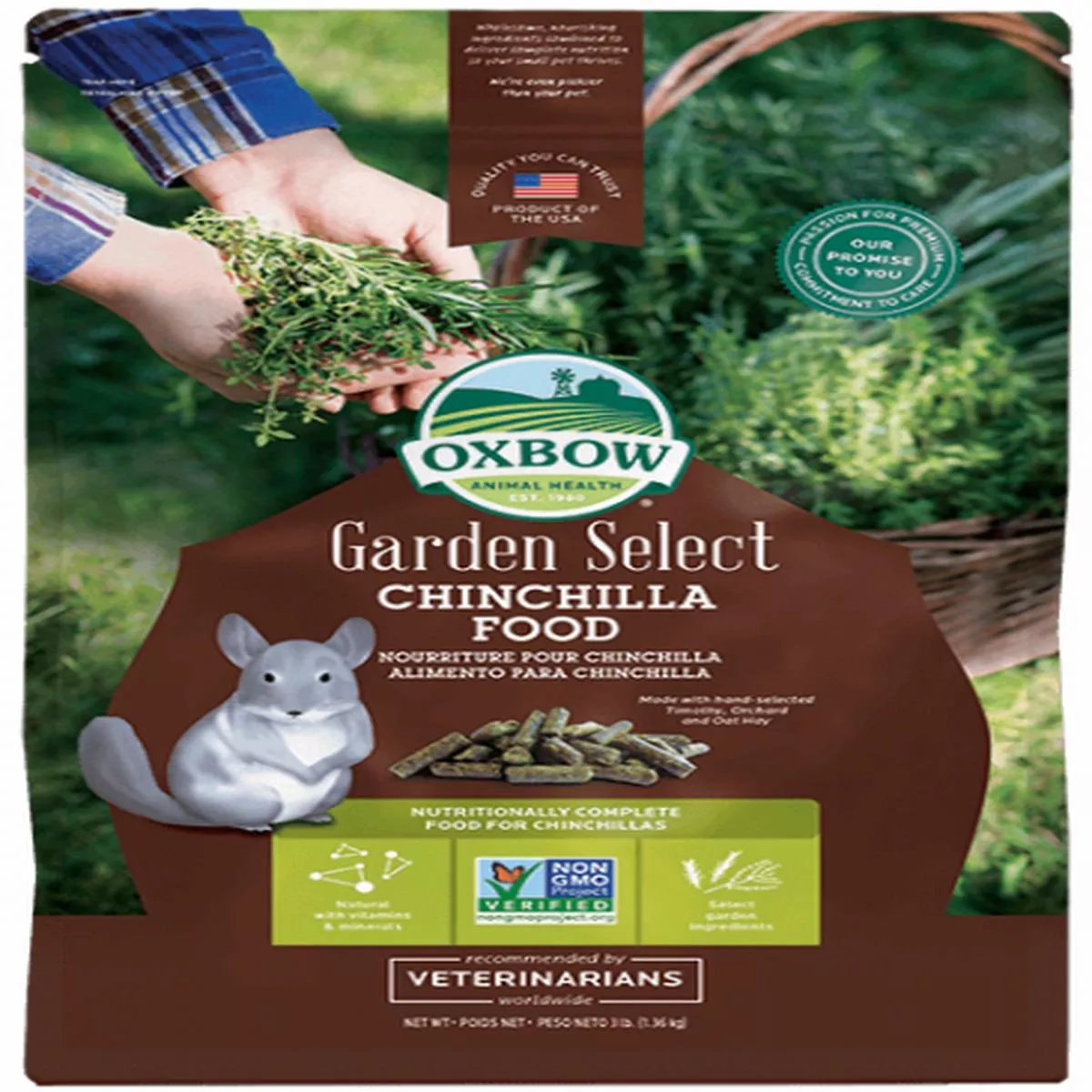 Oxbow Garden Select Chinchilla Food