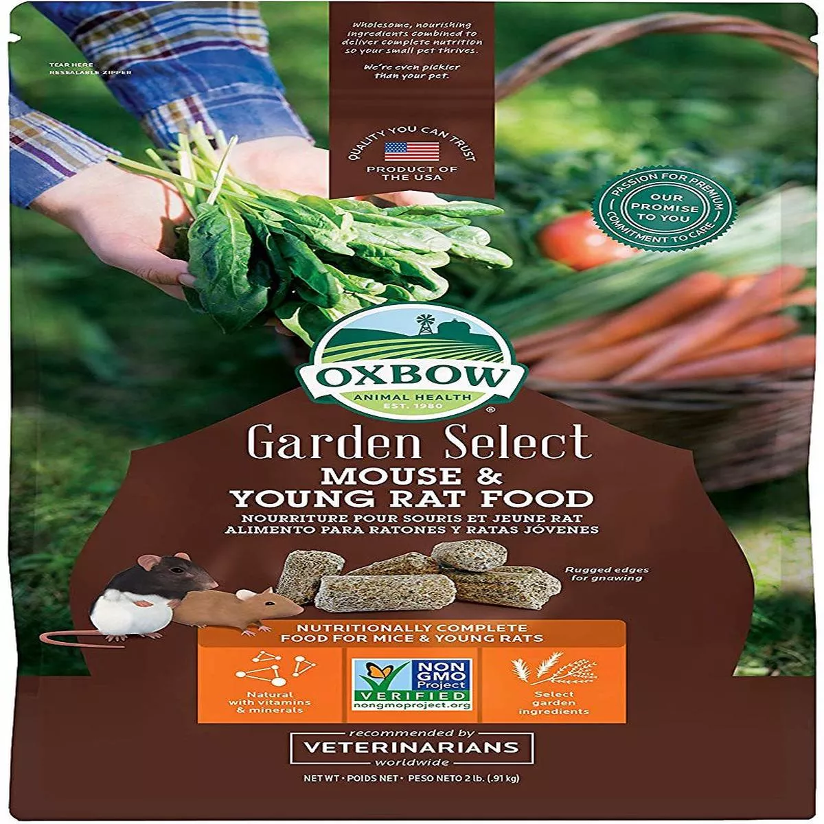 Oxbow Garden Select - Mouse & Young Rat Food