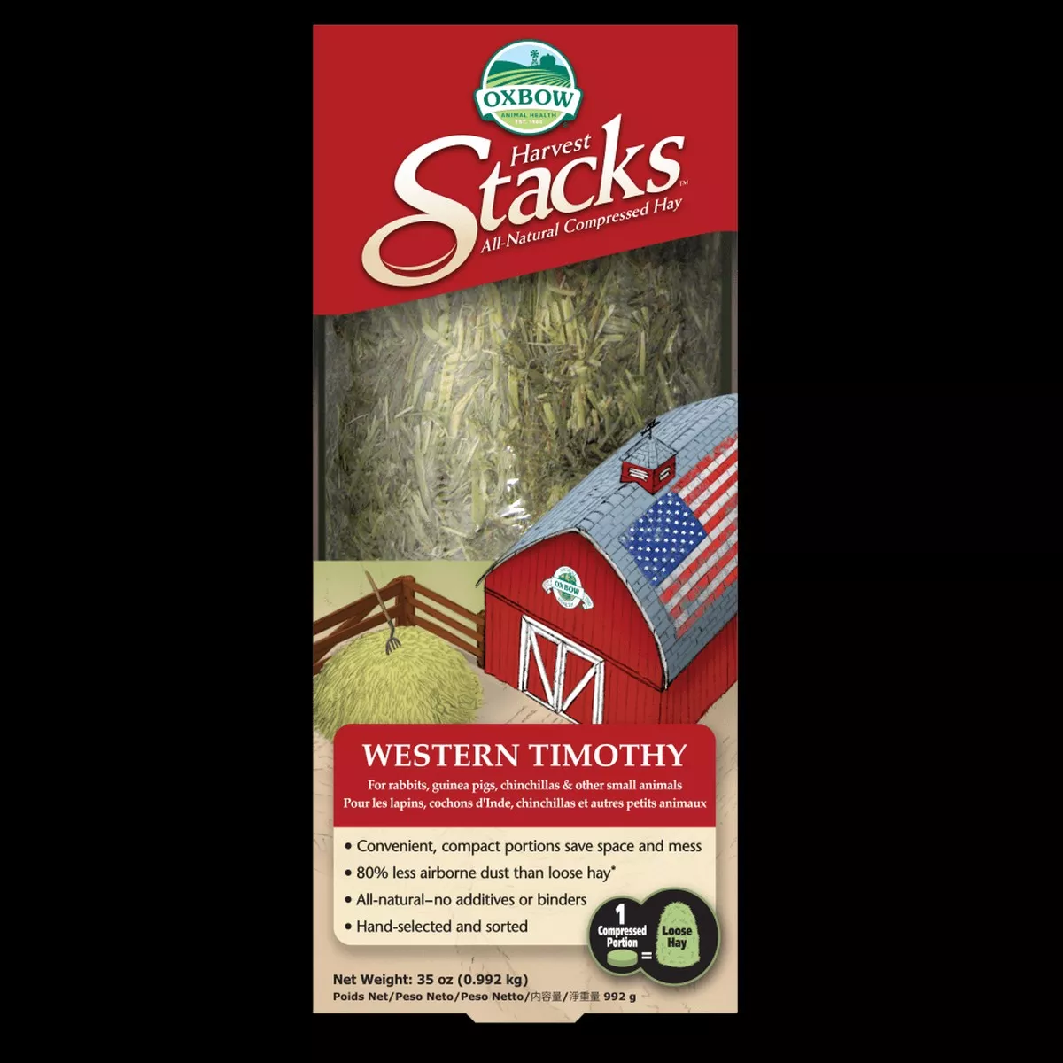 Oxbow Harvest Stacks Western Timothy
