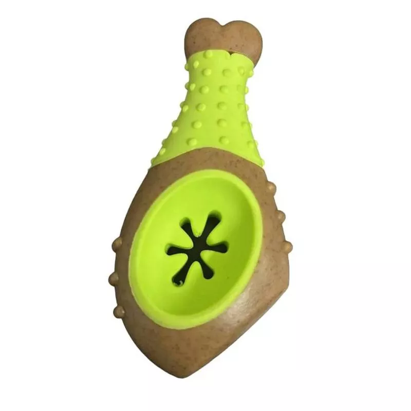 Pado – Green And Gray Bone Tougher Toy (13×6.5x4cm)