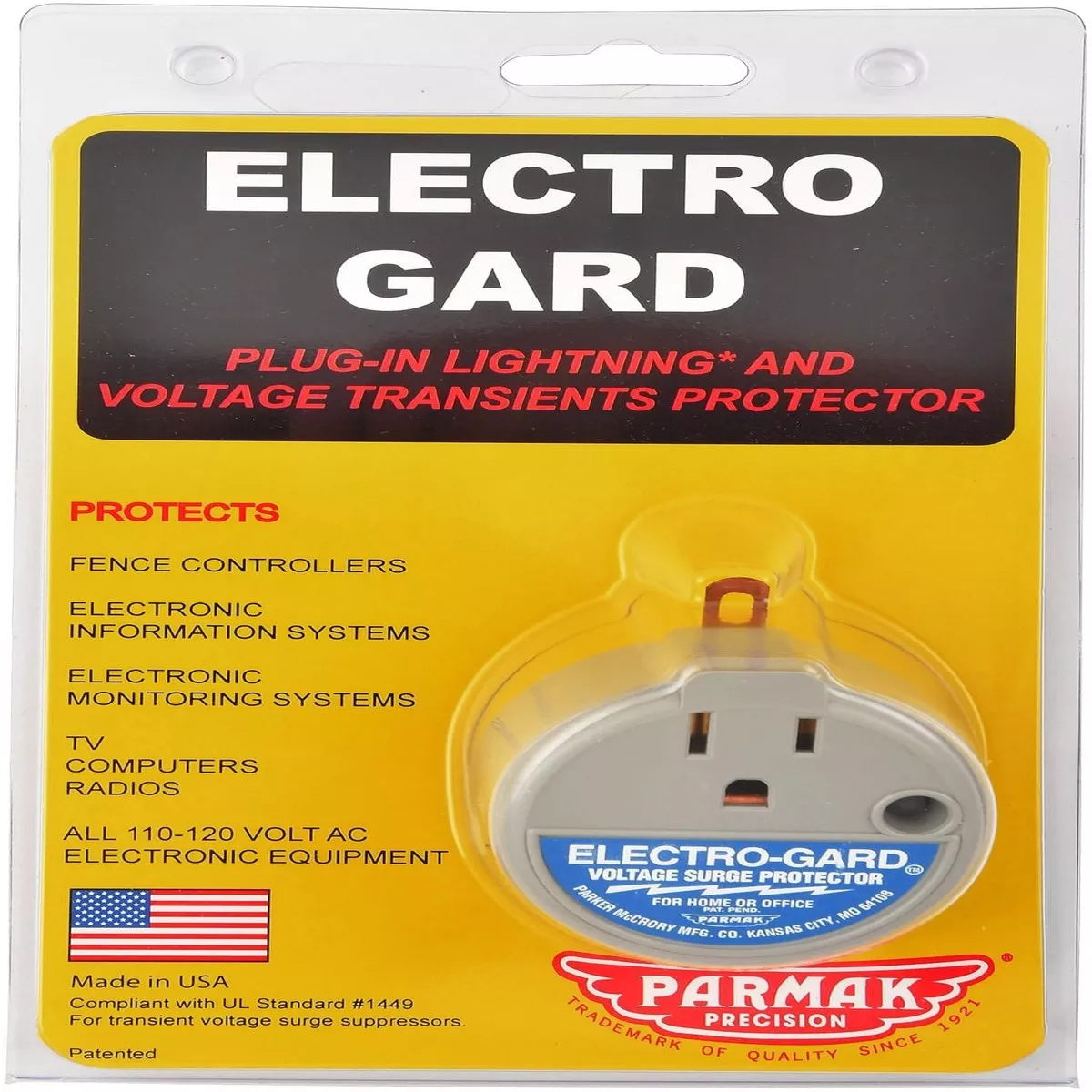 Parmak Electro-Gard Voltage Surge Protector Made in USA