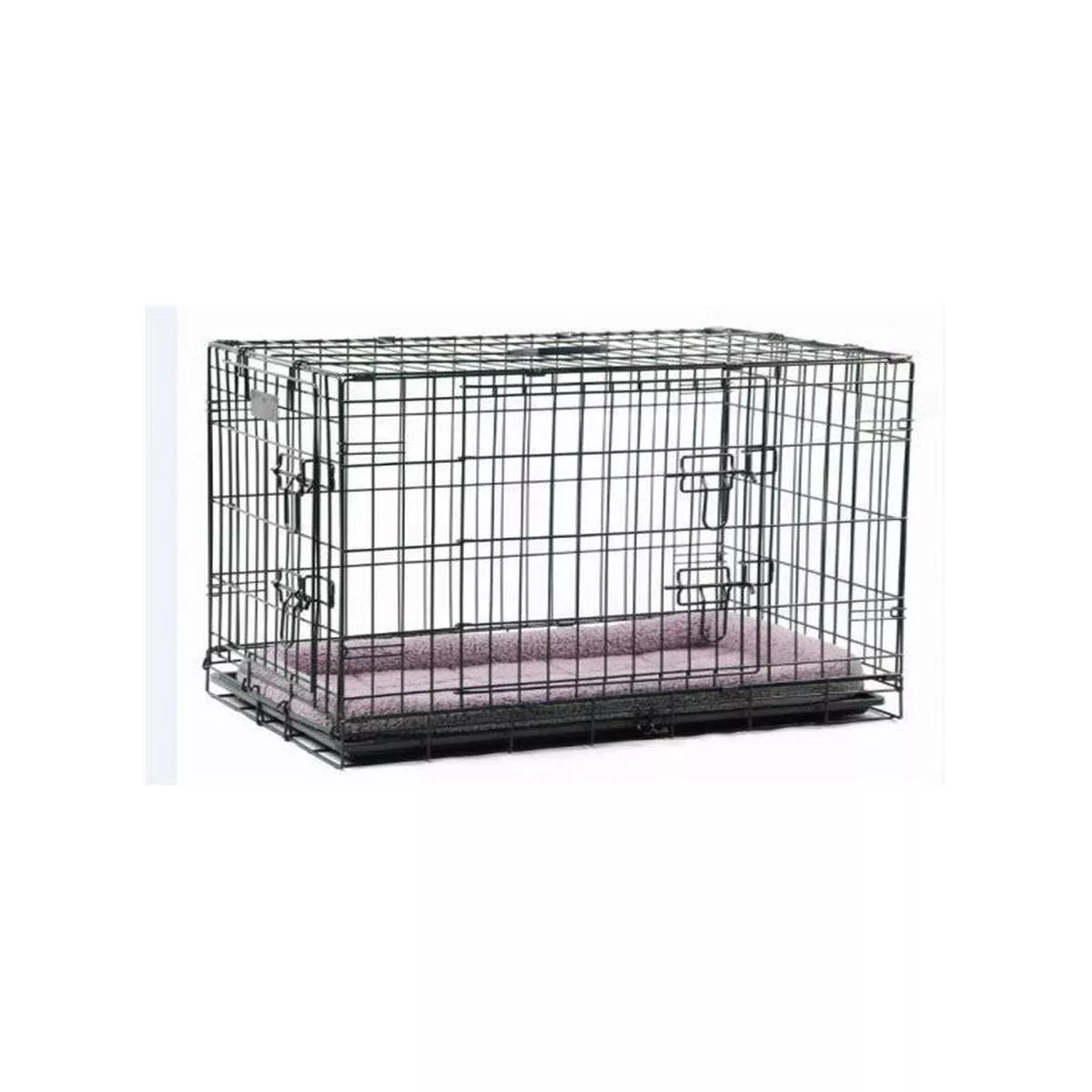 Paw Pals Classic Wire Crate With Bed