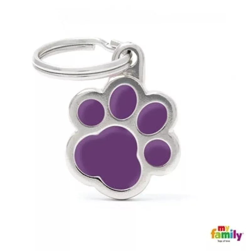 Pawprint Purple