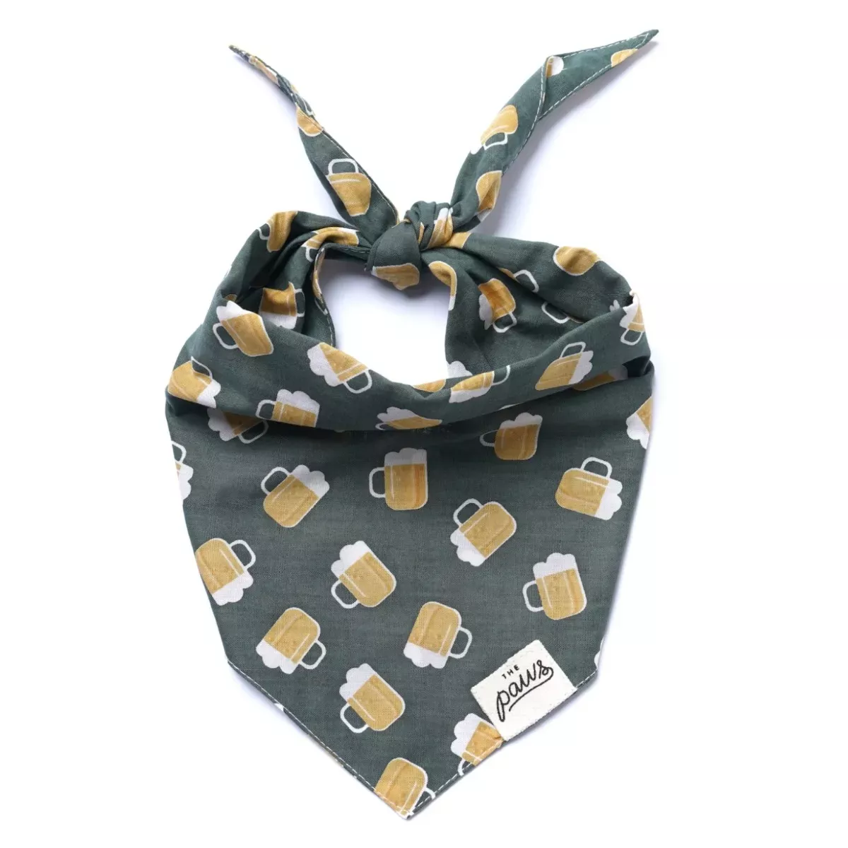 The Paws Dog Bandana - Brew