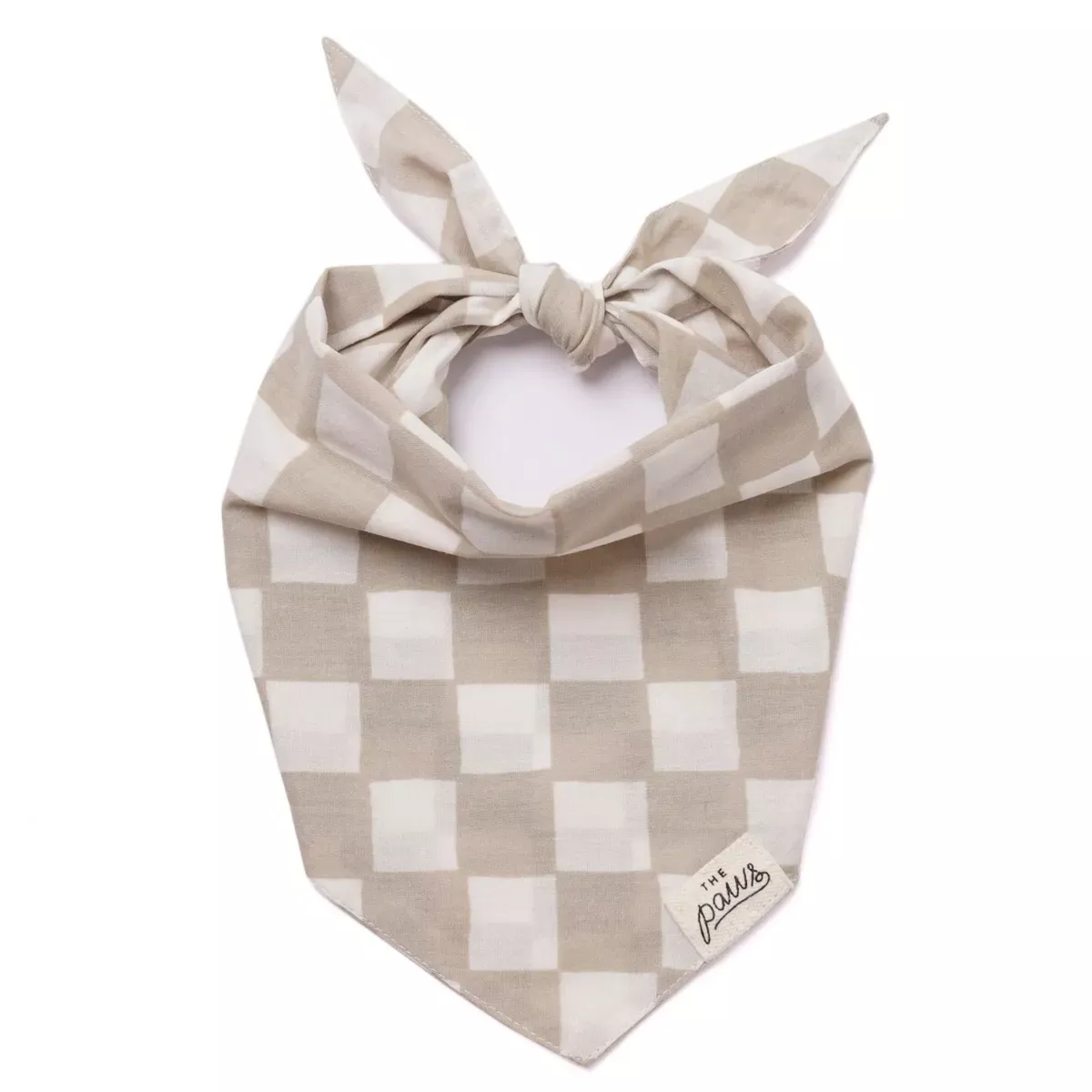 The Paws Dog Bandana - Checkers