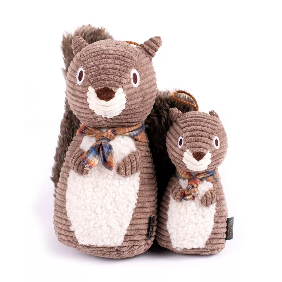 Pendleton Plush Squirrel Toy
