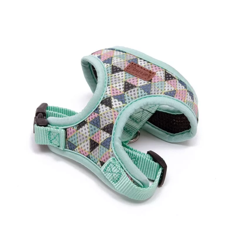 Penrose Geometric Triangle Mesh Harness – Lightweight Dog Harness