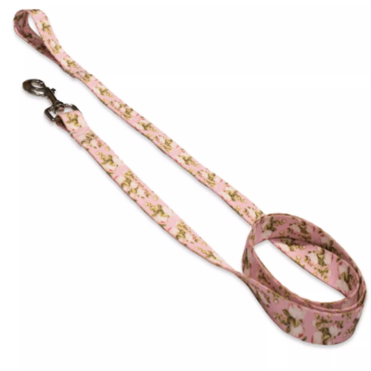 Perris Pink Peonies Dog Leash