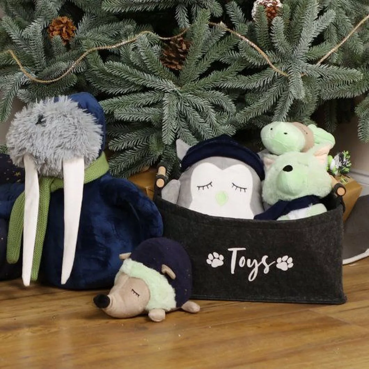 Pet Brands Starry Nights Toy Storage Basket