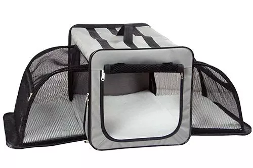 Pet Life Capacious Expand Wire Dog Crate