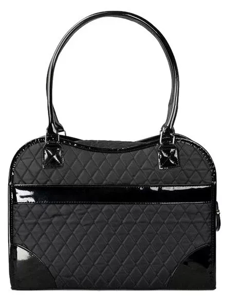 Pet Life Exquisite Black Handbag Pet Carrier
