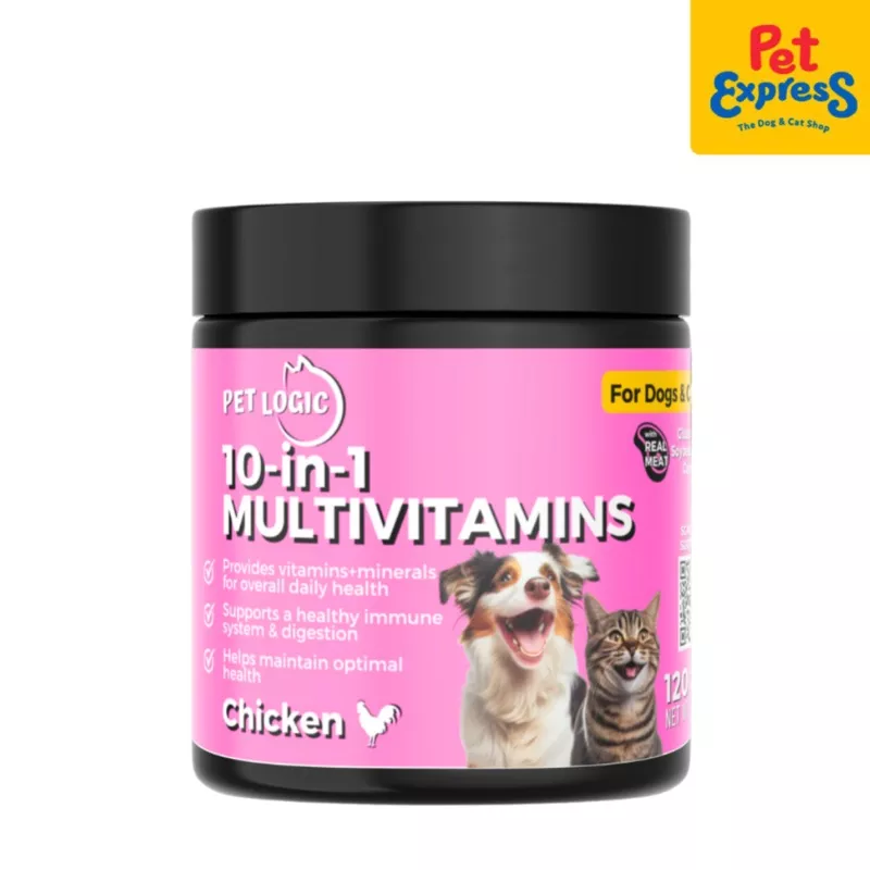 Pet Logic 10-in1 Multivitamins Chicken Pet Supplement 120s 240g