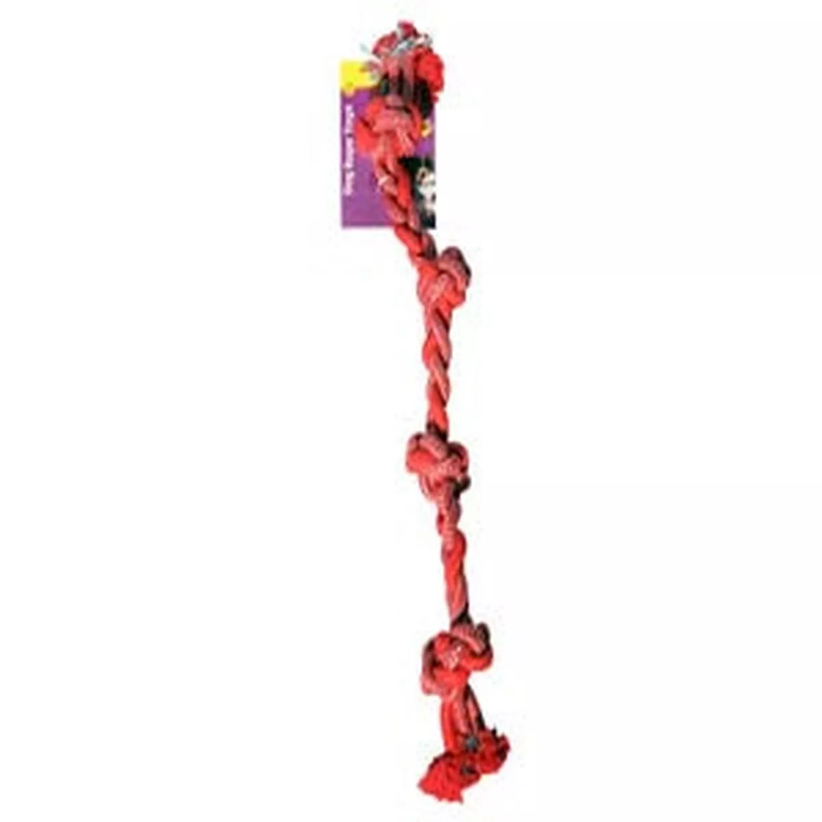 Pet One Braided Rope With 4 Knots 70cm*