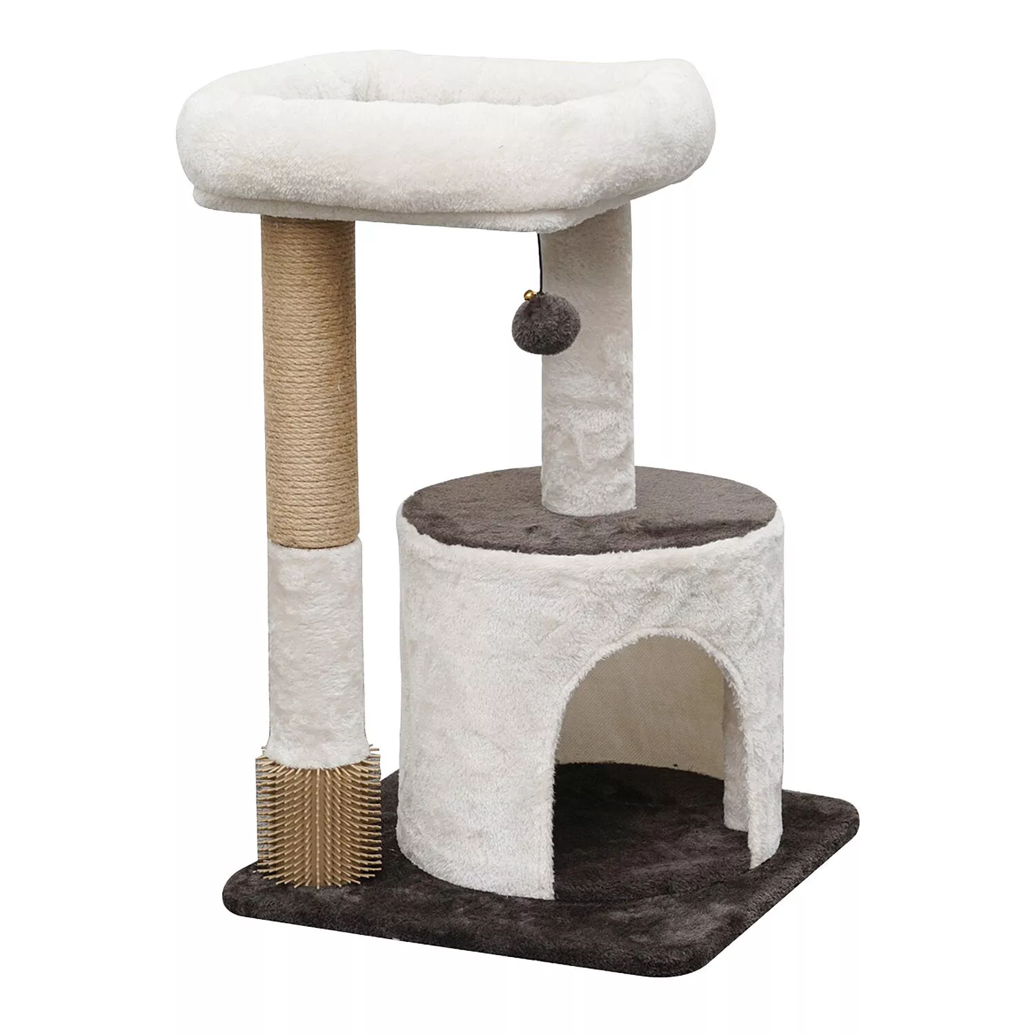Pet Pals, Short Cat Tree w/ Hide Out