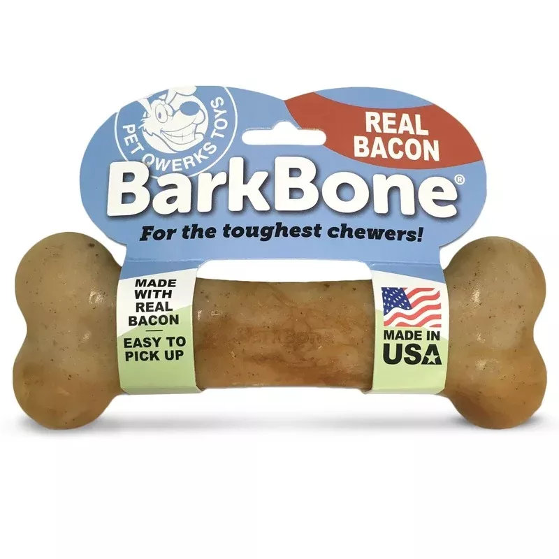 Pet Qwerks BarkBone Dog Bone Chew Toy Bacon Flavor Large – Transform Your Backyard into a Wildlife Oasis for All Creatures