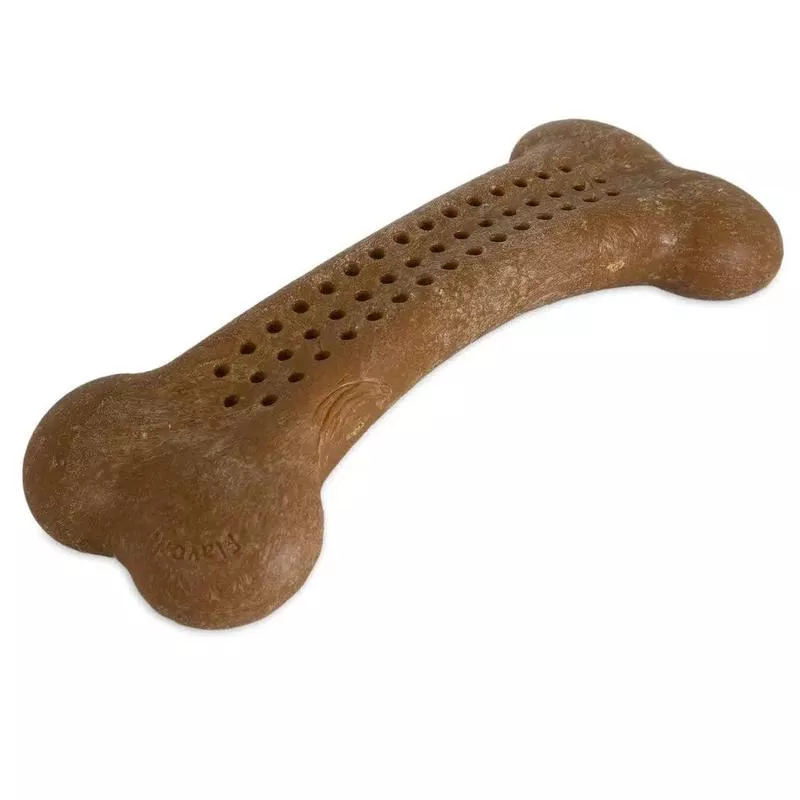 Pet Qwerks Mint Wood Flavorit Nylon Dog Chew Dog Chew Toy Large