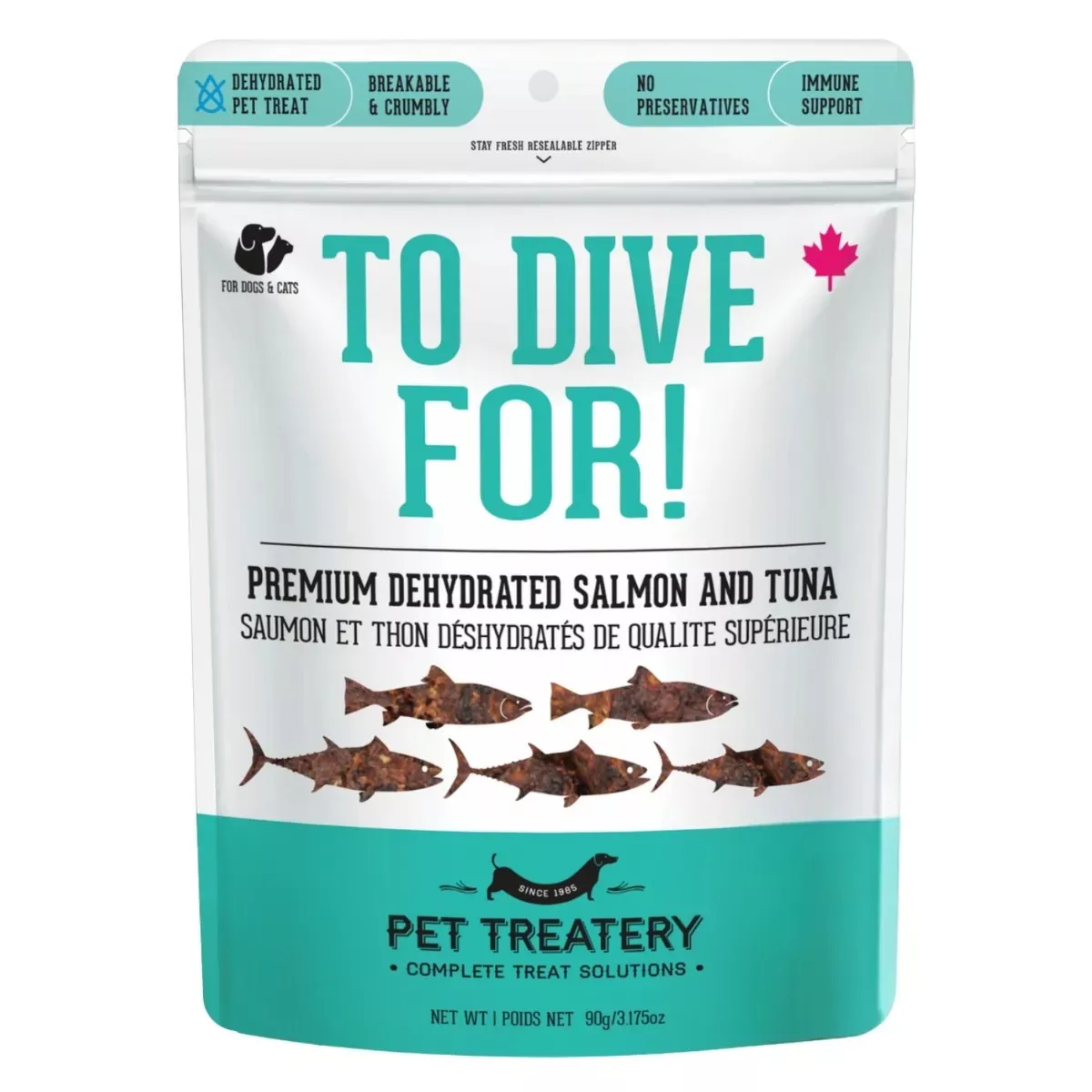 Pet Treatery Dehydrated Pet Treats - To Dive For!