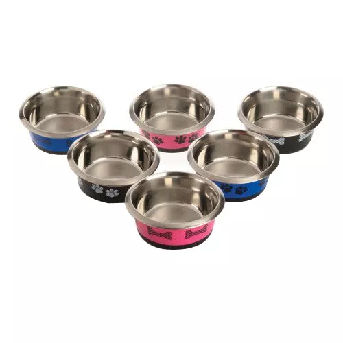 Pet Zone Products, Pet Zone Products No-Slip Dog Bowl, Assorted, 1 Each/Medium