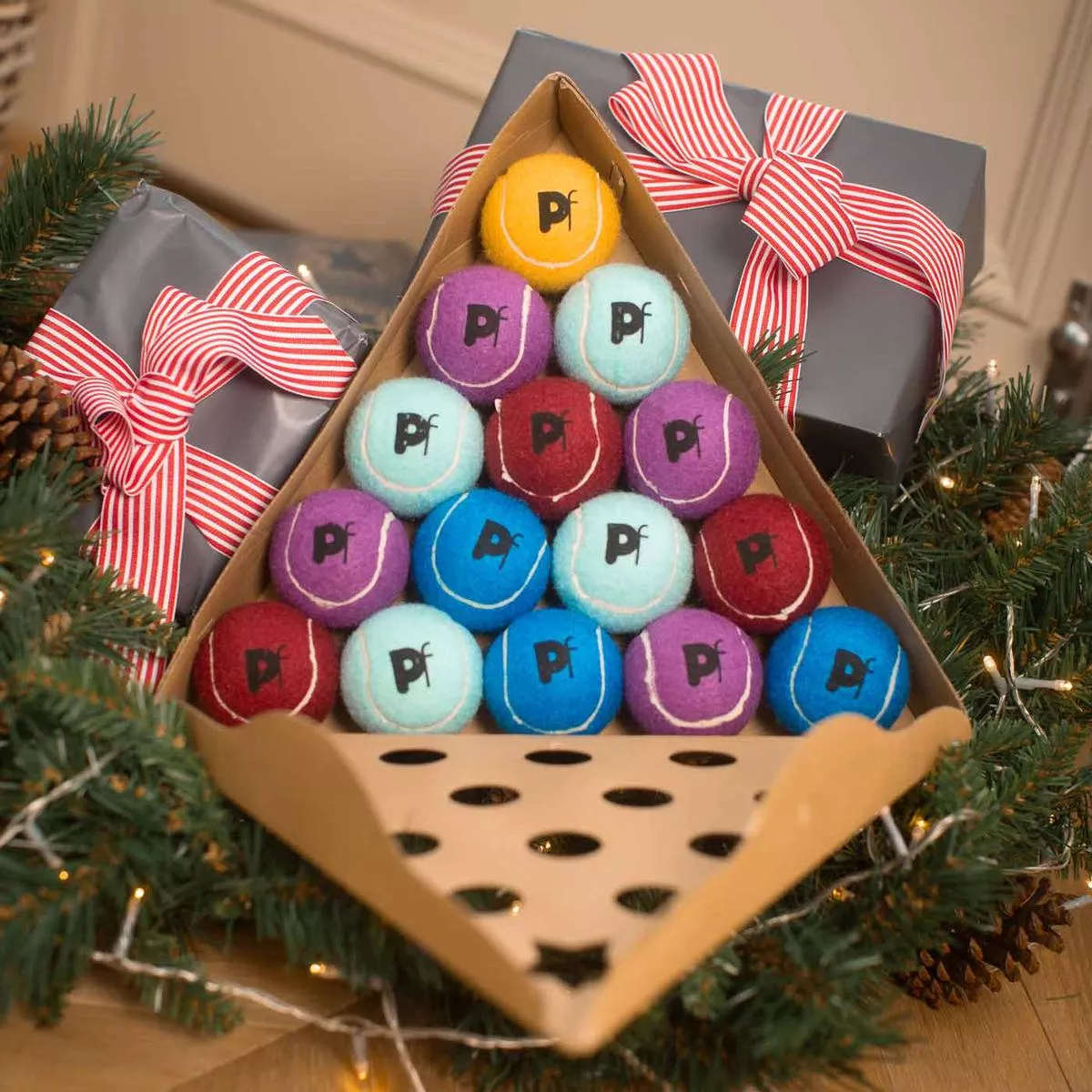 Petface Tennis Ball Christmas Tree